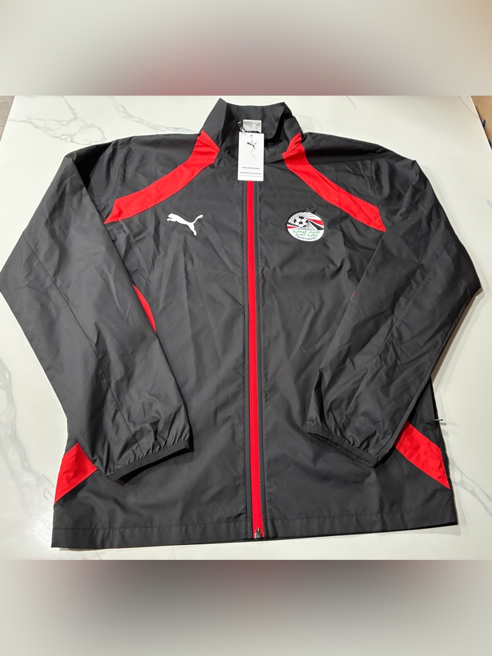 Egyptian FA Men’s Puma Prematch Jacket (Small) Retails For $100